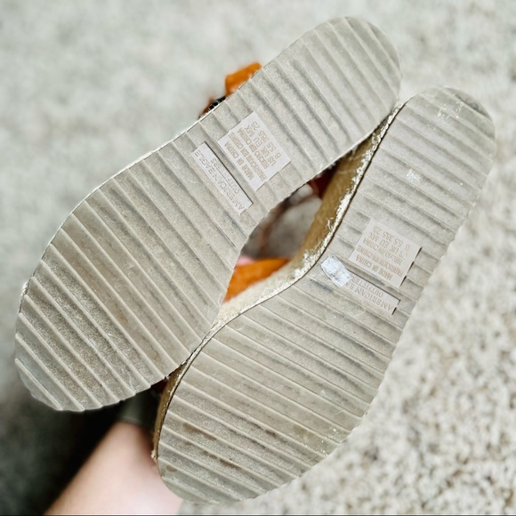 Flatform Sandals 8 American Eagle Platform Summer Shoes - Picture 4 of 4